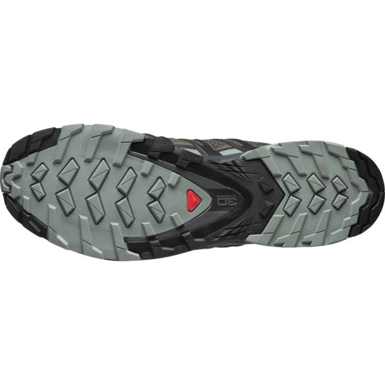 Tenis Para Trail Running Salomon Xa Pro 3d V8 Hombre Verde Oliva Negros | MX IECS523